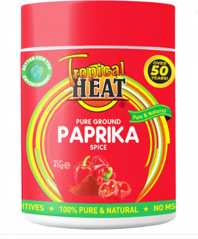 Tropical heat paprika spice 50g jar