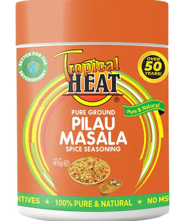 Tropical heat pilau masala ground 50g jar