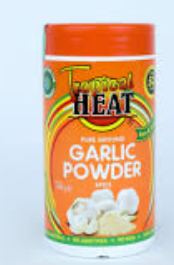 Tropical heat garlic powder spice 50g jar