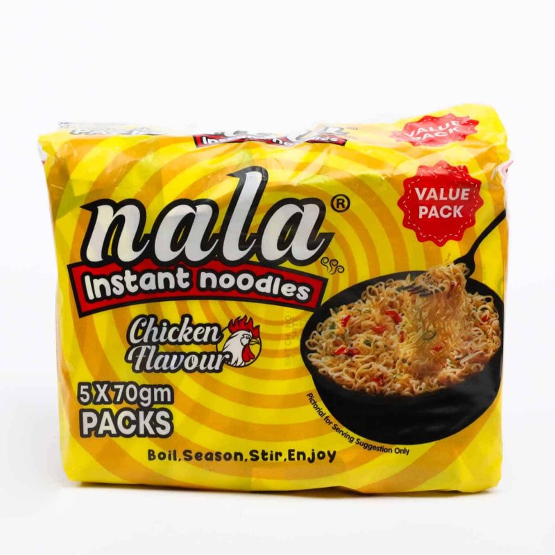 Nala instant noodles chicken flavor 5x70g